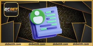 กรอกข้อมูลลงทะเบียนเดเบทตามแบบฟอร์ม